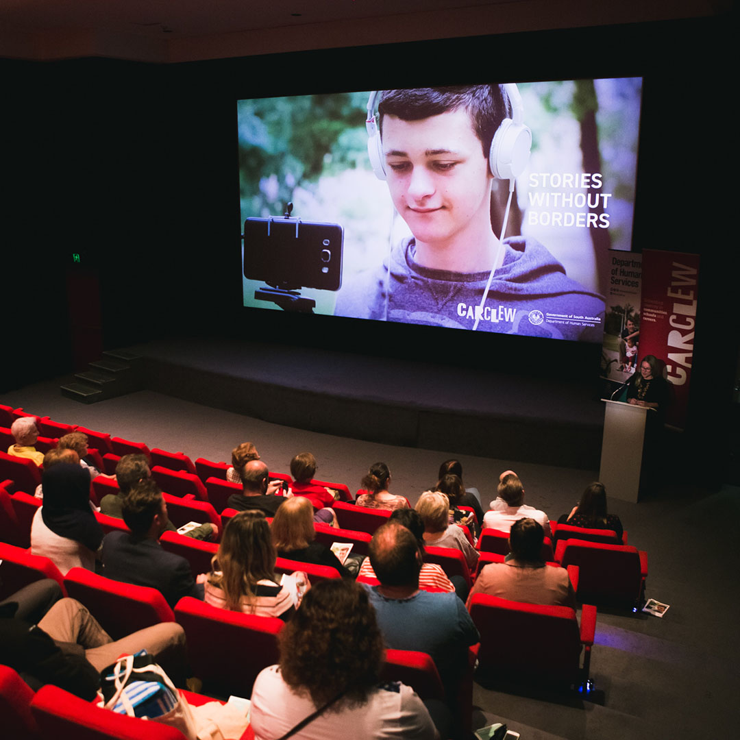 Stories Without Borders playing in the cinema