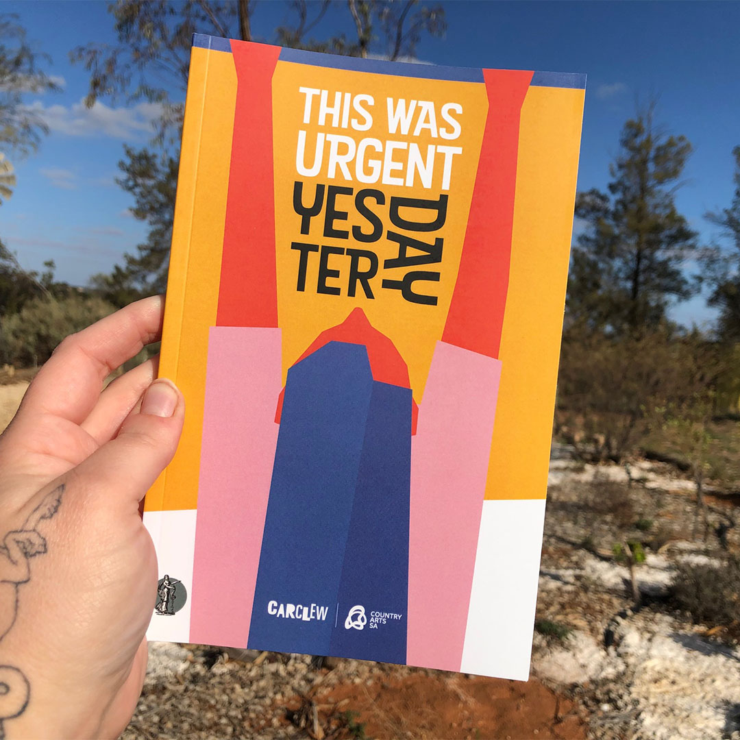 The "This Was Urgent Yesterday" book cover