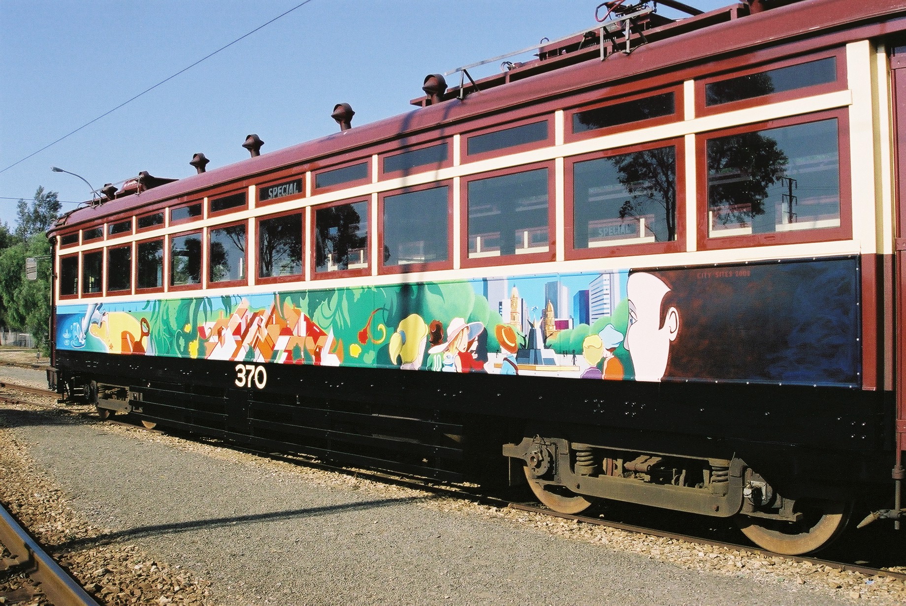 Painted Tram - 2003