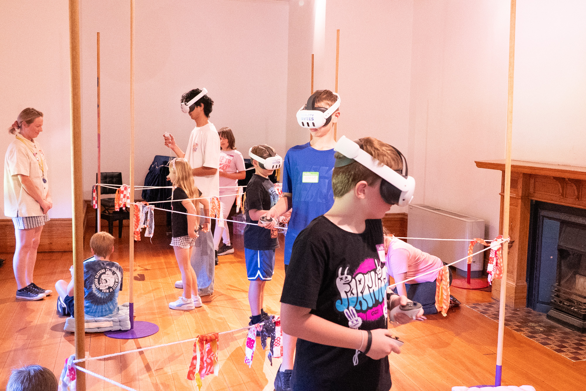 VR workshop, 2024; Photo by Harriet Richter